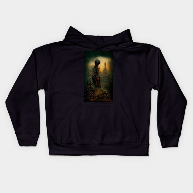 House Of Qudur Kids Hoodie by DarksmithMiniatures